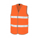 Gilet CORE High Viz R200X - Fluorescent Orange personnalisable - Vue de face