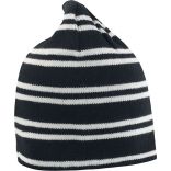 Bonnet réversible "Team" Black / White