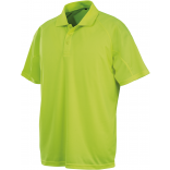 Polo performance "Aircool" S288X - Flo Yellow personnalisable - Vue de face