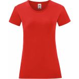 T-shirt femme Iconic-T SC61432 - Red