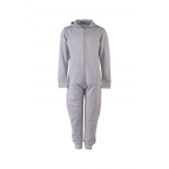 Combinaison enfant SM470 - Heather Grey personnalisable - Vue de face