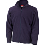 Veste micropolaire R114 - Navy personnalisable - Vue de face