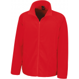 Veste micropolaire R114 - Red personnalisable - Vue de face