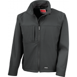 Veste softshell homme R121 - Black personnalisable - Vue de face