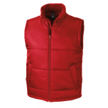 Bodywarmer Core R208X - Red personnalisable - Vue de face