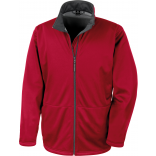 Veste softshell R209X - Red personnalisable - Vue de face