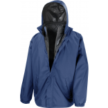 Parka 3 en 1 Core R215X - Navy personnalisable - Vue de face