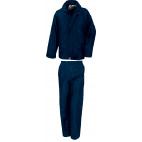 Ensemble de pluie R225X - Navy personnalisable - Vue de face