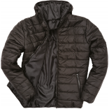 Veste doudoune R233M - Black personnalisable - Vue de face