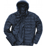 Veste doudoune R233M - Navy personnalisable - Vue de face