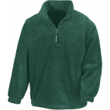 Polaire col zippé Polartherm™ R33 - Forest Green personnalisable - Vue de face