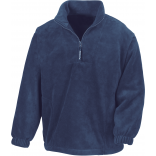 Polaire col zippé Polartherm™ R33 - Navy personnalisable - Vue de face