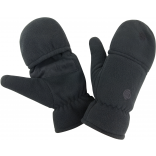 Mitaines - moufles antidérapantes R363X - Black personnalisable - Vue de face