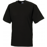T-shirt Heavy Duty RU010M - Black personnalisable - Vue de face