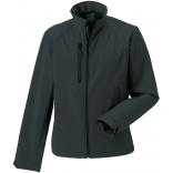 Veste softshell homme RU140M - Titanium personnalisable - Vue de face