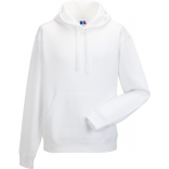 Sweat-shirt capuche Authentic homme RU265M - White personnalisable - Vue de face