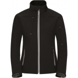 Veste femme Softshell Bionic-Finish® RU410F - Black personnalisable - Vue de face