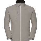 Veste homme Softshell Bionic-Finish® RU410M - Stone personnalisable - Vue de face
