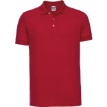 Polo Stretch Homme RU566M - Classic Red personnalisable - Vue de face
