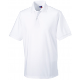 Polo Heavy Duty RU599M - White personnalisable - Vue de face