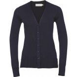 Cardigan femme RU715F - French Navy personnalisable - Vue de face
