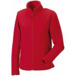 Veste polaire femme RU8700F - Classic Red personnalisable - Vue de face