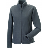 Veste polaire femme RU8700F - Convoy Grey personnalisable - Vue de face