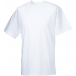 T-Shirt Authentic Heavyweight RUZT215 - White personnalisable - Vue de face