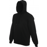 Sweat-shirt capuche Classic (62-208-0) SC244C - Black personnalisable - Vue de face