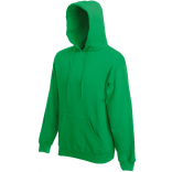 Sweat-shirt capuche Classic (62-208-0) SC244C - Kelly Green personnalisable - Vue de face