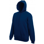 Sweat-shirt capuche Classic (62-208-0) SC244C - Navy personnalisable - Vue de face