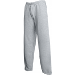 Pantalon de jogging bas droit (64-032-0) SC4024C - Heather Grey personnalisable - Vue de face