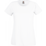 T-shirt Femme Original-T (Full Cut 61-420-0) SC61420 - White personnalisable - Vue de face
