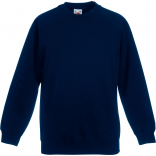 Sweat-shirt enfant manches raglan (62-039-0) SC62039 - Navy personnalisable - Vue de face