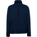 Veste femme molleton zippée Premium (62-116-0) SC62116 - Deep Navy personnalisable - Vue de face