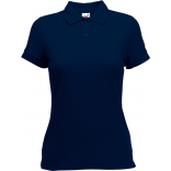 Polo femme 65/35 (63-212-0) SC63212 - Deep Navy personnalisable - Vue de face