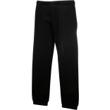 Pantalon de jogging enfant bas elastiqué (64-051-0) SC64051 - Black personnalisable - Vue de face