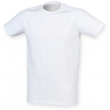 T-shirt homme col rond Feel Good SFM121 - White personnalisable - Vue de face