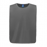 Chasuble à bordure réfléchissante YHVJ259 - Grey personnalisable - Vue de face