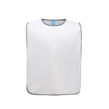 Chasuble à bordure réfléchissante YHVJ259 - White personnalisable - Vue de face