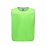 Chasuble à bordure réfléchissante YHVJ259 - Lime personnalisable - Vue de face