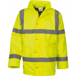 Parka Haute visibilité YHVP300 - Hi Vis Yellow personnalisable - Vue de face