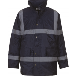 Veste de sécurité YHVP301 - Navy personnalisable - Vue de face
