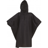 Poncho léger YHVS470 - Black personnalisable - Vue de face