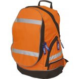 Sac à dos "London" YYK8001 - Orange personnalisable - Vue de face