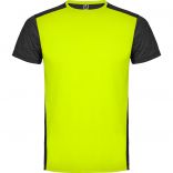 ZOLDER JAUNE FLUO/NOIR CHINÉ