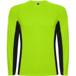 SHANGHAI L/S VERT FLUO/NOIR