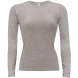 T-shirt femme manches longues women only LSL TW013 - Sport grey
