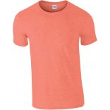 T-shirt homme col rond softstyle 6400 - Heather Orange