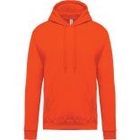 Sweat-shirt homme à capuche K476 - Orange